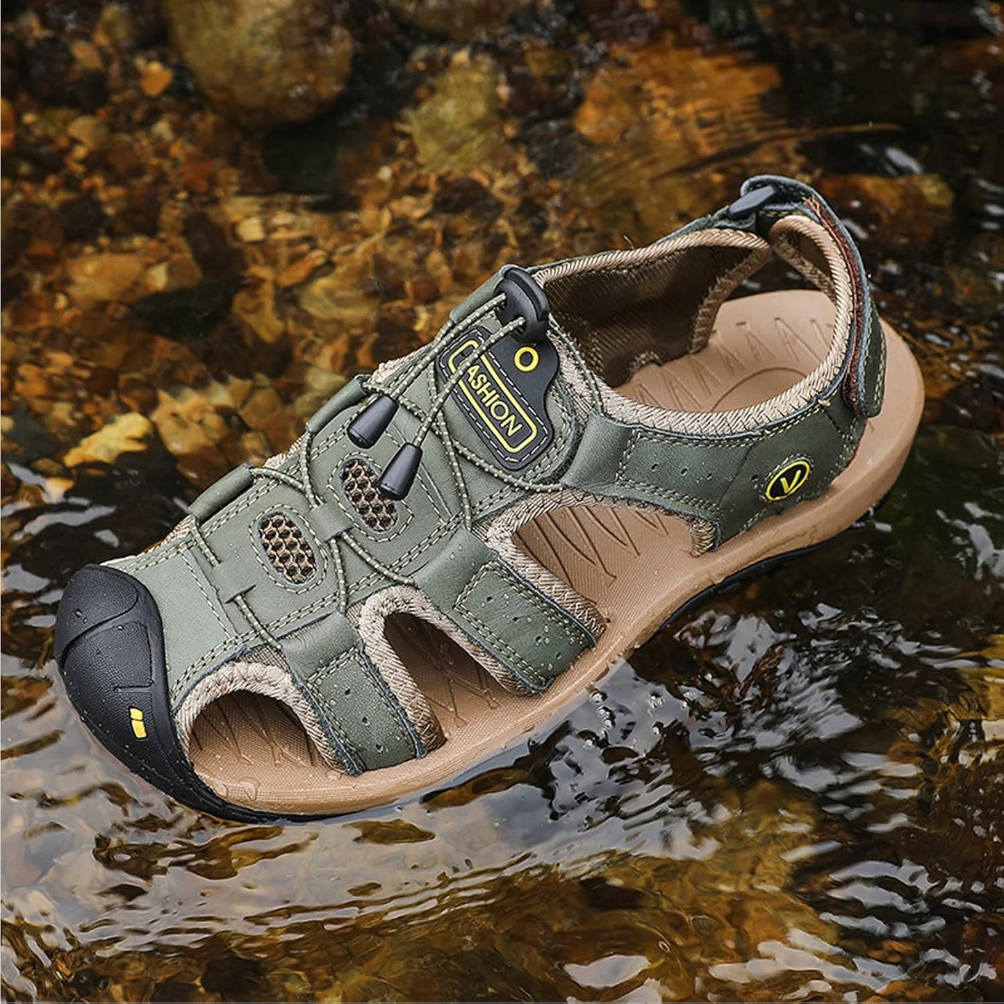 Sandales Urbaines en Cuir